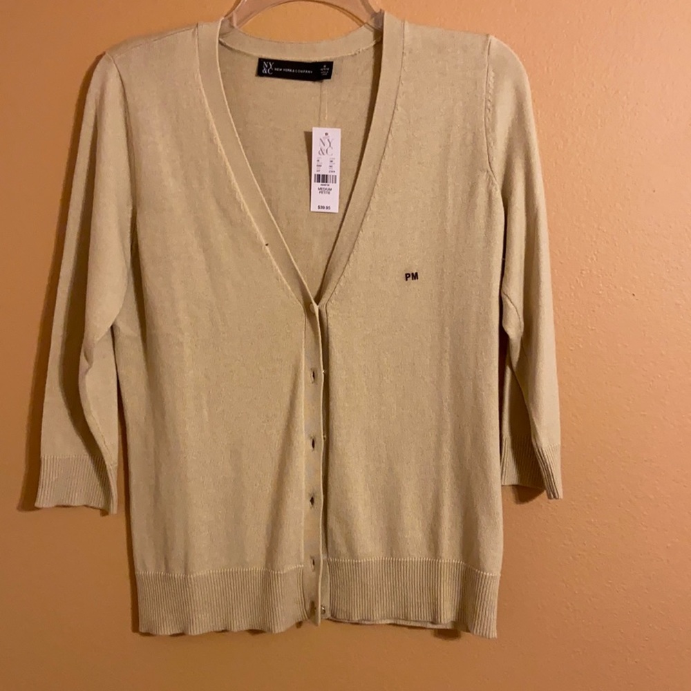 Tan Cardigan